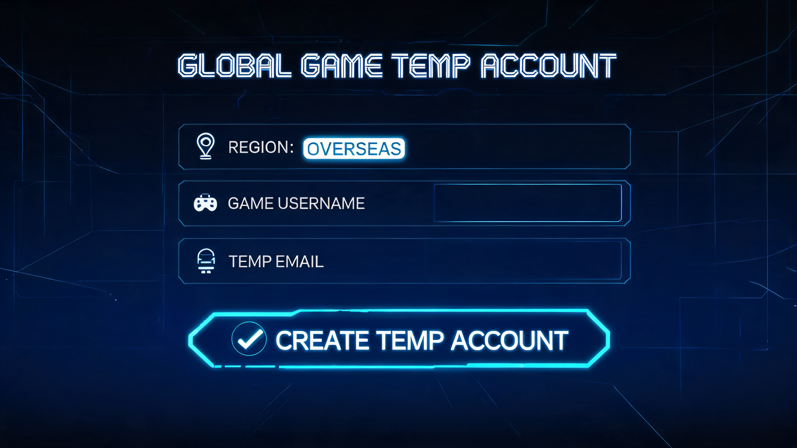 海外游戏短效IP临时注册外服游戏账号？